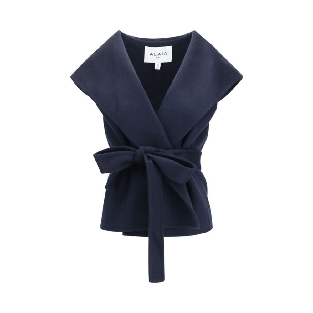 Alaïa Women Cashmere Hooded Vest